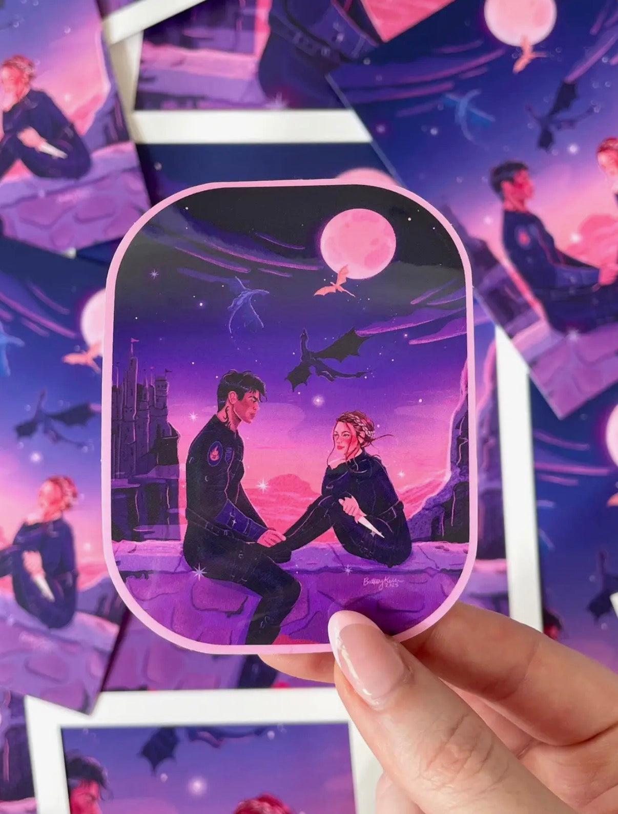 Fourth Wing Sticker